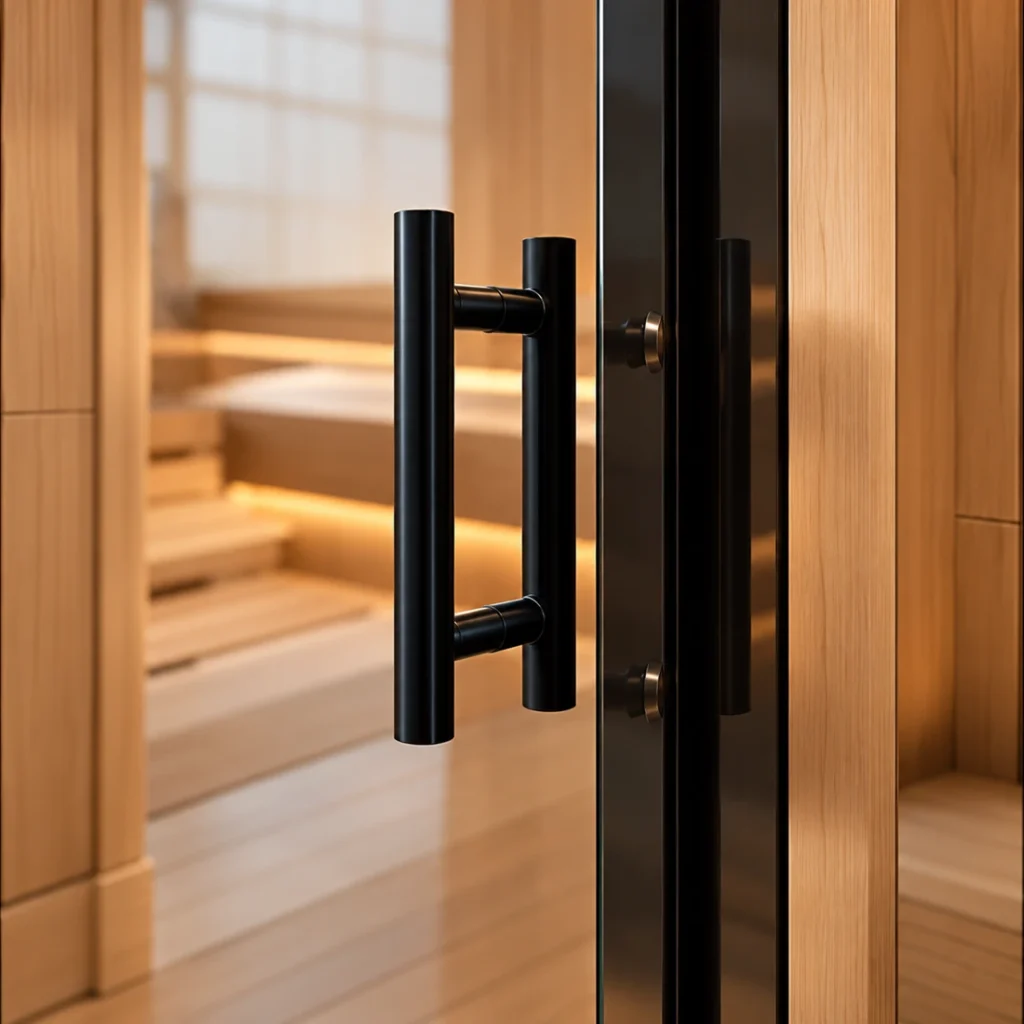 Portes en verre ou en bois