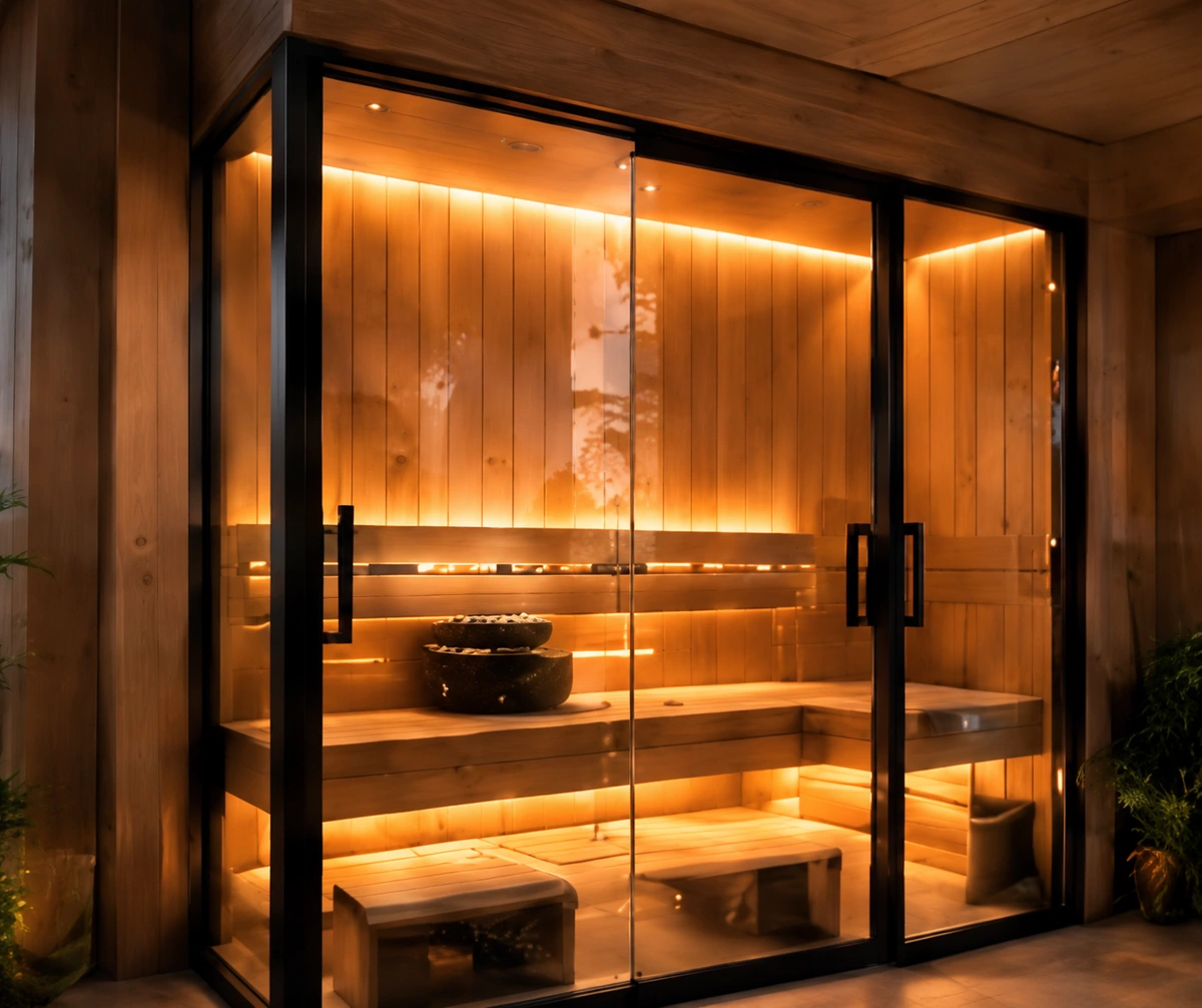 Sauna Waves moderne